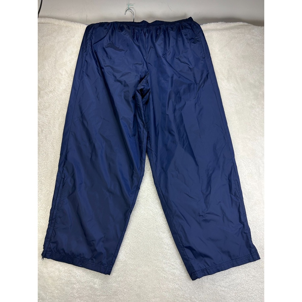 Eastbay Track Pants Mens 3XL Navy Blue Lightweight Athletic Performance Outdoor